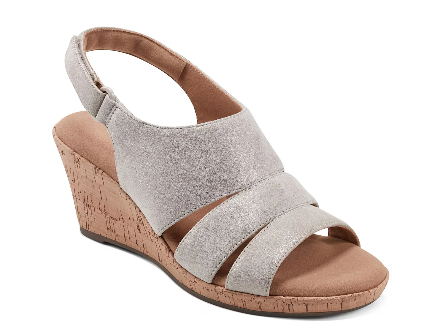 

Сандалии Briah Sling Wedge Sandal Rockport, серо-коричневый