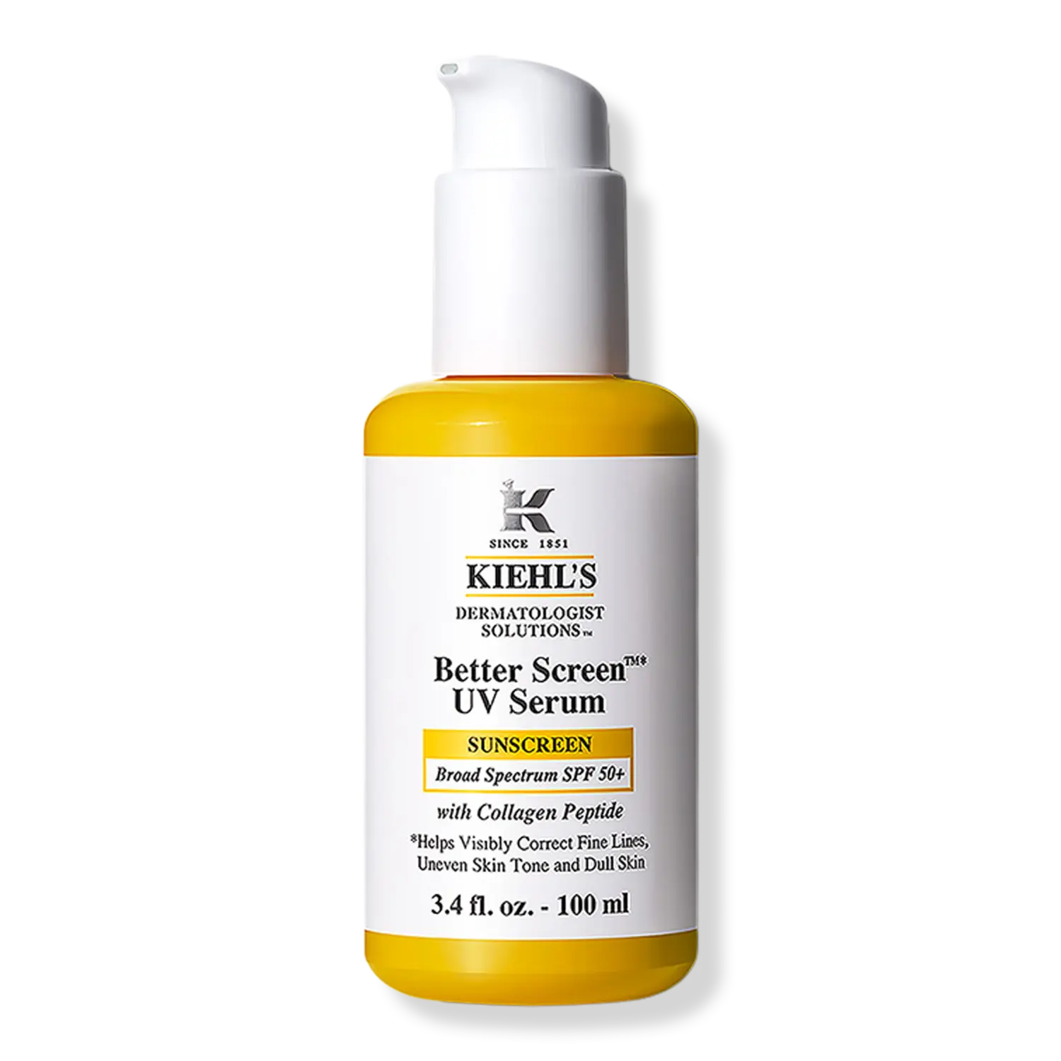 

Солнцезащитная сыворотка Better Screen UV Serum SPF 50+ Kiehl's Since 1851, 3.38 oz