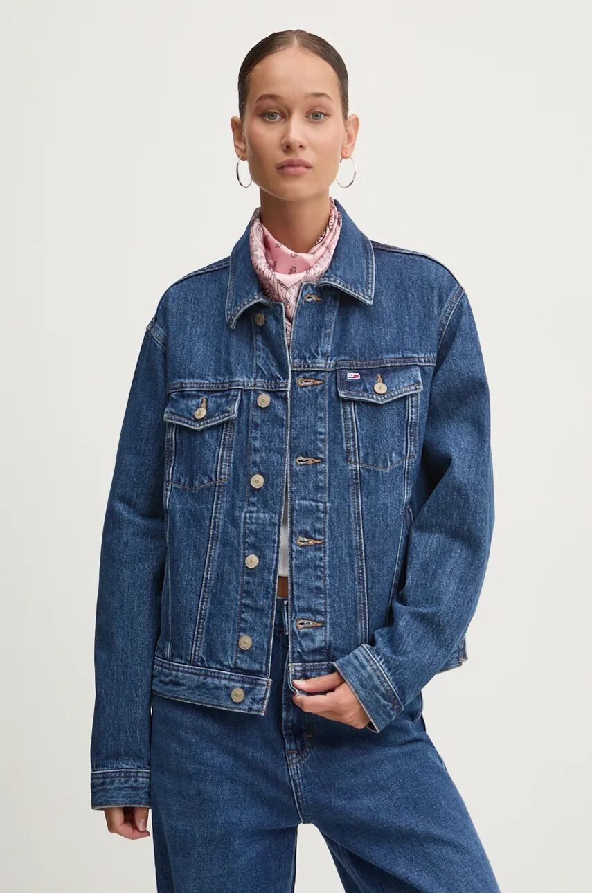 

Джинсовая куртка Tommy Jeans, темно-синий