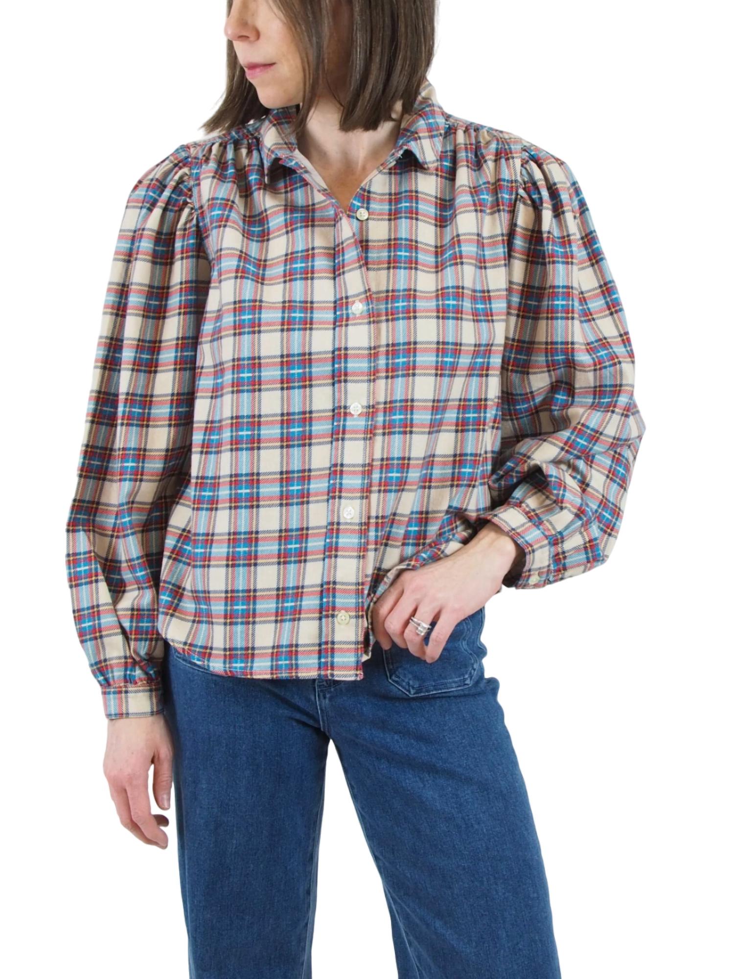 

Tableau Топ в клетку Market THE GREAT, цвет market plaid