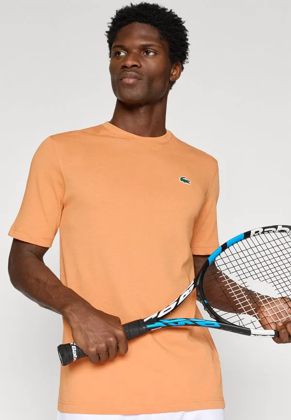 Классическая спортивная футболка Lacoste Sport, Orange — фото 4