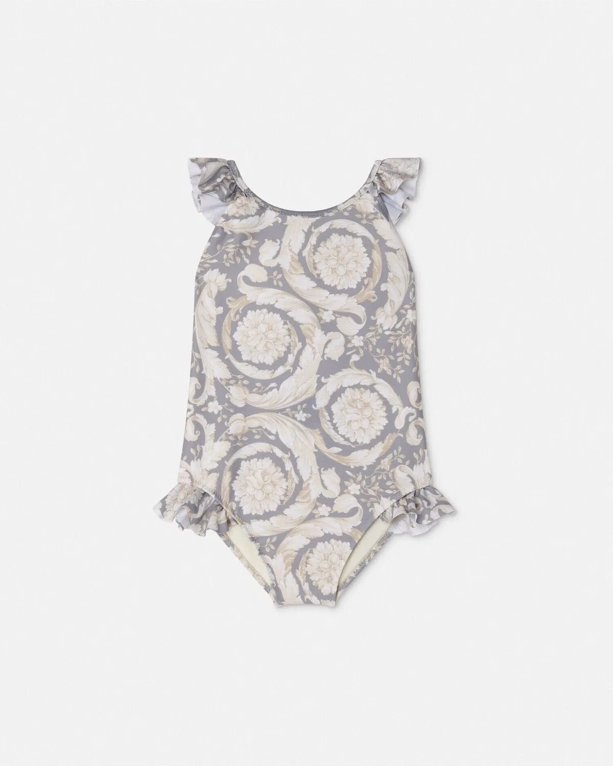 Детский купальник Barocco Versace, серый