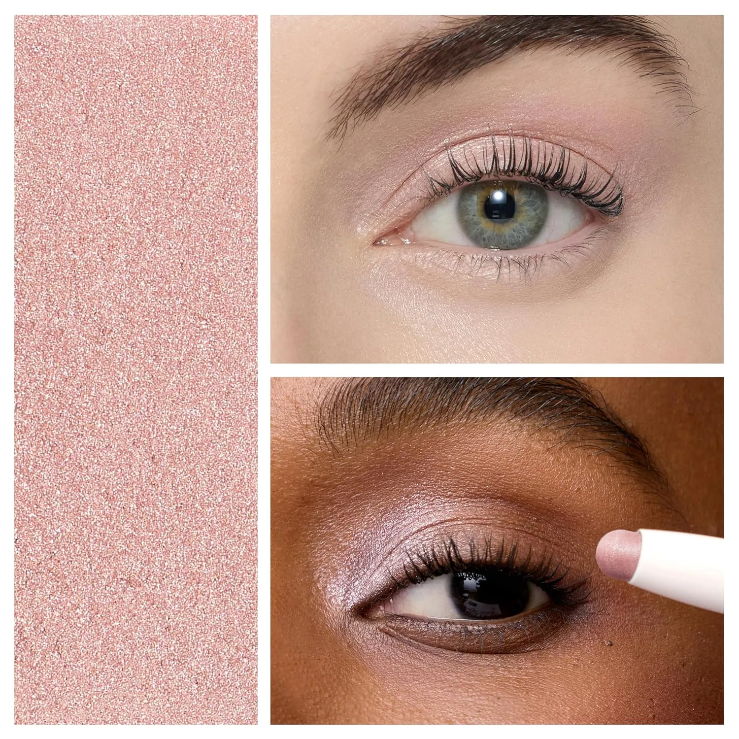 Тени-карандаш для век Jane Iredale ColorLuxe, многофункциональная кремово-пудровая формула с точилкой, высокопигментированные, наслаиваемые, стойкие, веганские, не тестируются на животных., Prima — фото 4