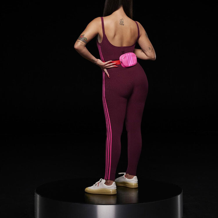 Штаны спортивные женские IVY PARK Knit, красные Adidas — фото 4