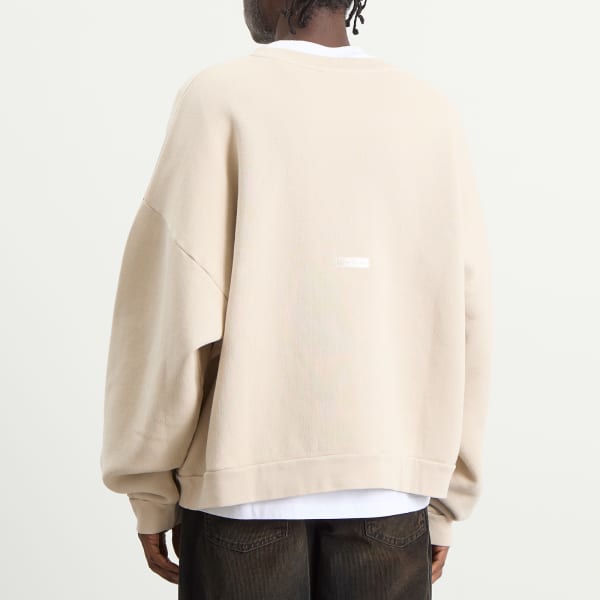 Винтажная толстовка Fester Acne Studios, светло-taupe — фото 3