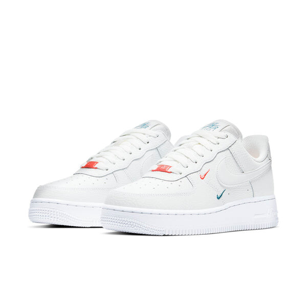 Кроссовки air force 1 '07 essential 'summit white solar red' Nike, белый — фото 3
