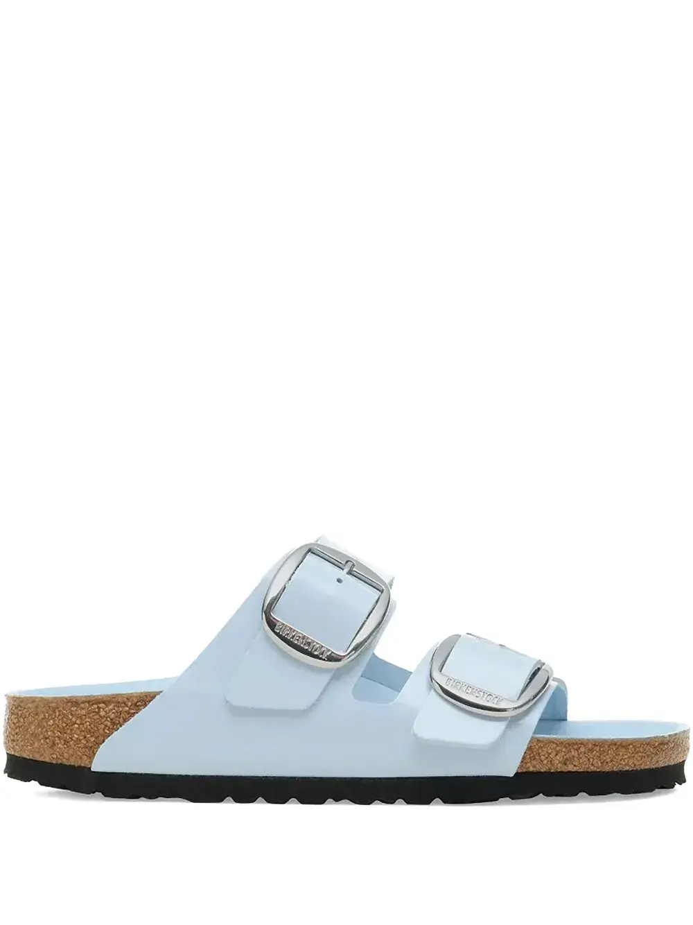 Шлепанцы с пряжками BIRKENSTOCK, синий