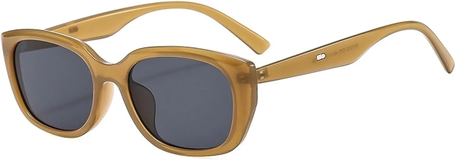 

Мужские солнцезащитные очки для пляжа в маленькой оправе, для шопинга, для поездок на работу, женские солнцезащитные очки для активного отдыха Generic, Brown