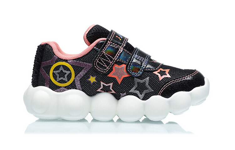 Кроссовки LINING YOUNG Kids Lifestyle Shoes PS Low-top Standard Black — фото 2