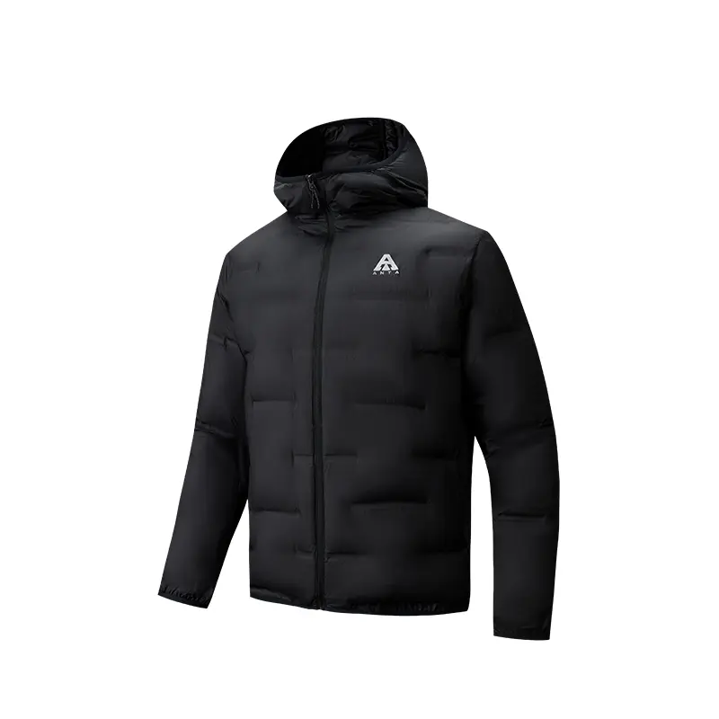 

ANTA Мужская базовая куртка пуховик черная, Basic Black
