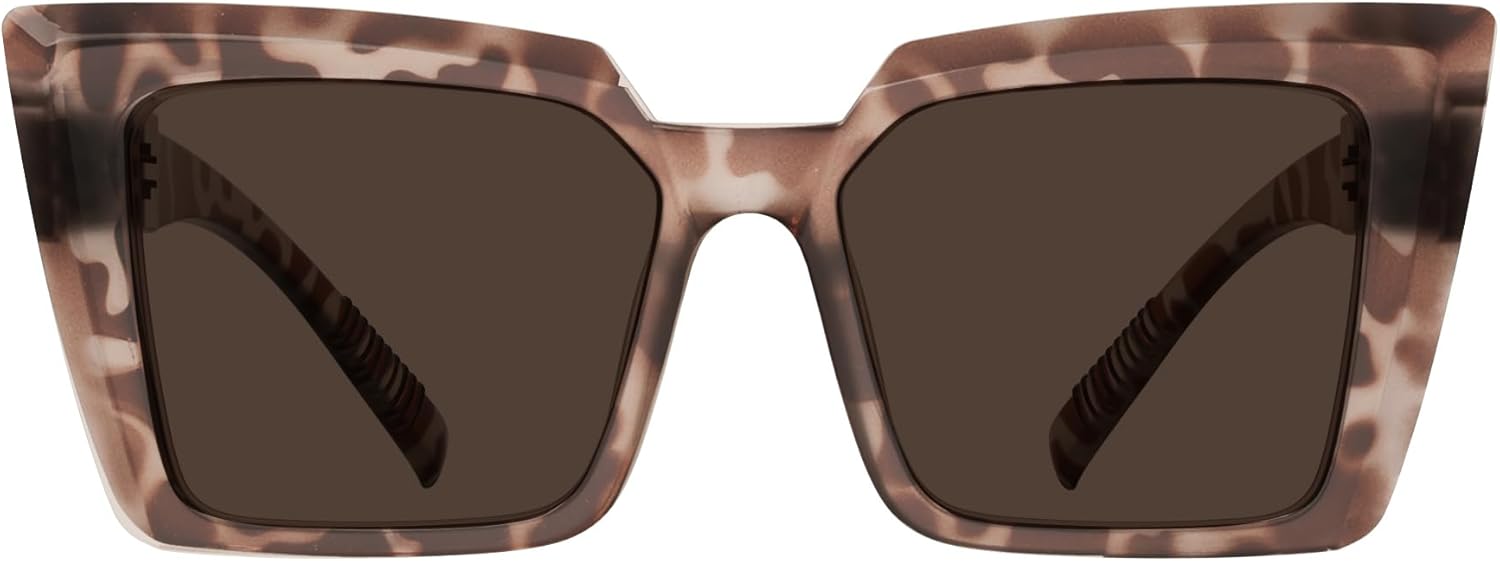 

Стильные женские солнцезащитные очки Eyekepper для активного отдыха на открытом воздухе — безвинтовая конструкция без металлических деталей, с пружинными шарнирами, Tortoise