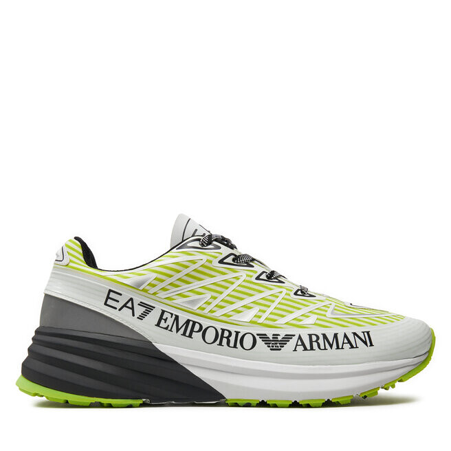 

Кроссовки EA7 Emporio Armani X8X129 XK307 T563 Opt.Wht+Blk+Acid Lim, белый