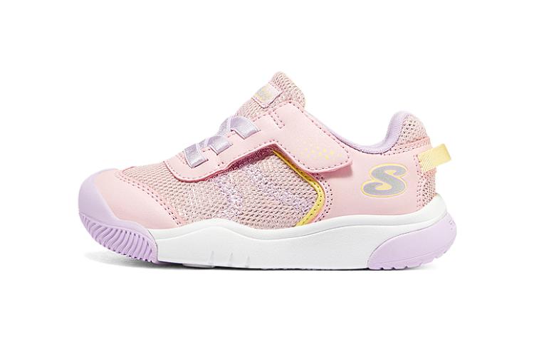 

Skechers Kids Низкие детские туфли розового и фиолетового цвета для младенцев и малышей