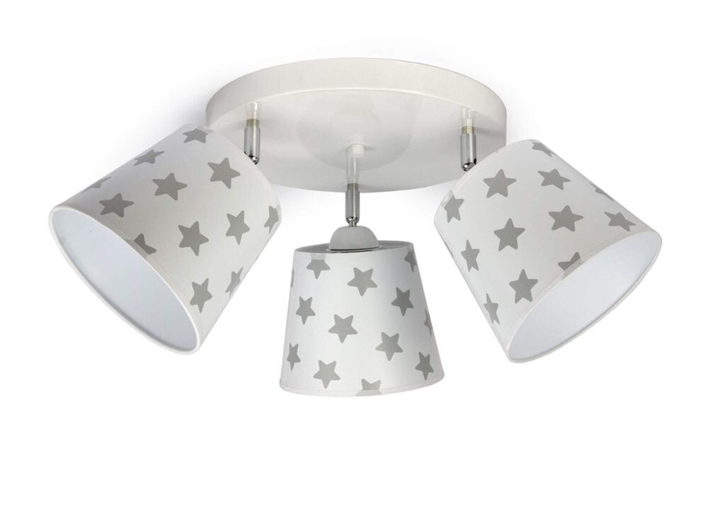 

Потолочный светильник Потолочный светильник Детский светильник Детский светильник Разноцветная звезда Металл 230В 299 300 G3 (300-G3 Star, Белый) FKL DESIGN Home Deco
