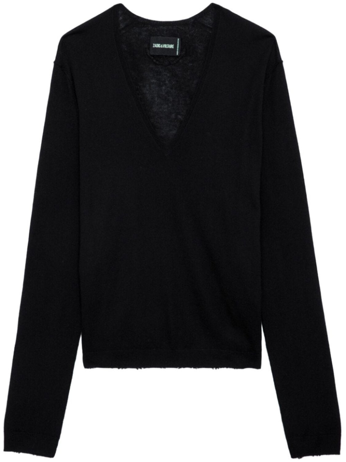

Zadig&Voltaire кашемировый джемпер Rivy, черный