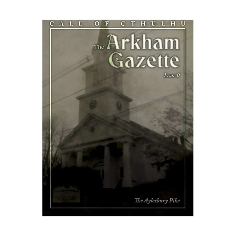 

Журнал Arkham Gazette #0 (POD), Role Playing Games (Sentinel Hill Press)