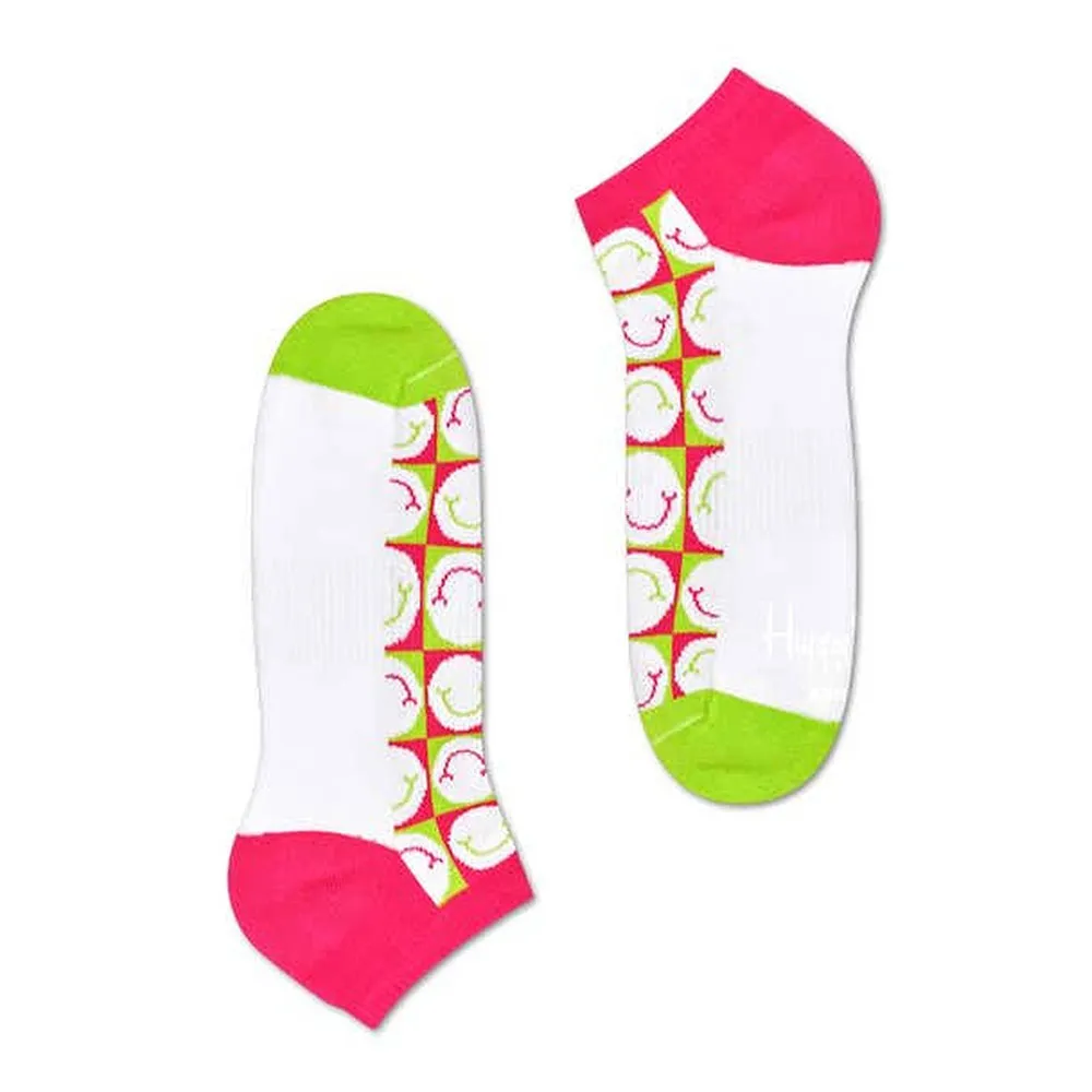 

Носки Happy Athletic Happy Check Low long, белый