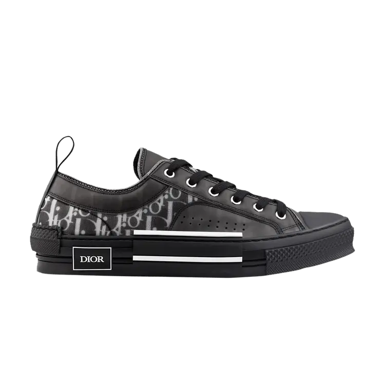 

Кроссовки Dior B23 Low 'Dior Oblique - Black', черный