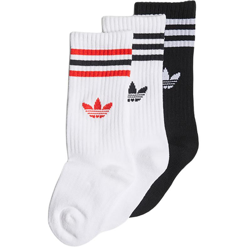 

Детские носки Adidas, 3 пары (белый черный)