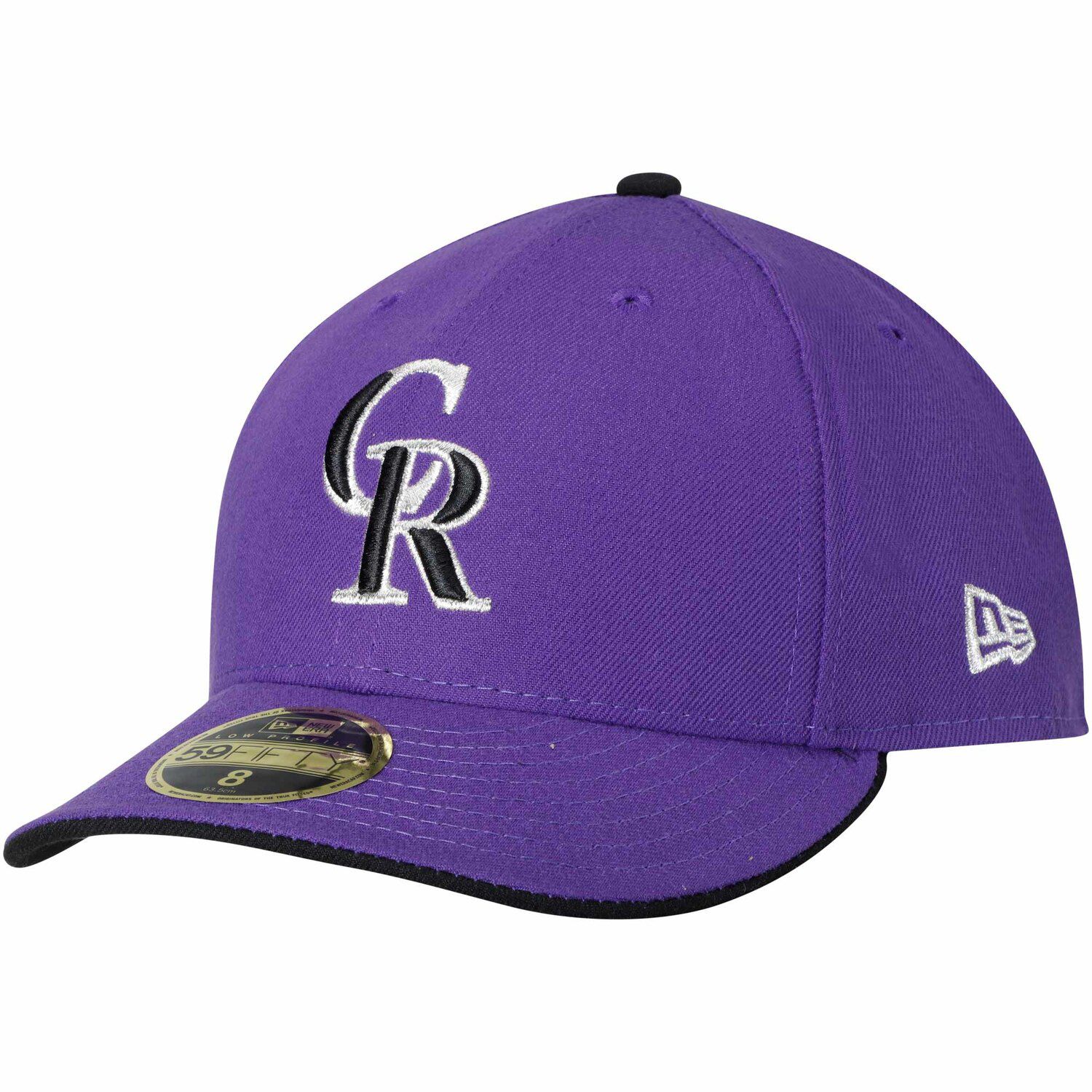 

Мужская шляпа New Era Purple Colorado Rockies Alternate 2 Authentic Collection для поля с низким профилем 59FIFTY.