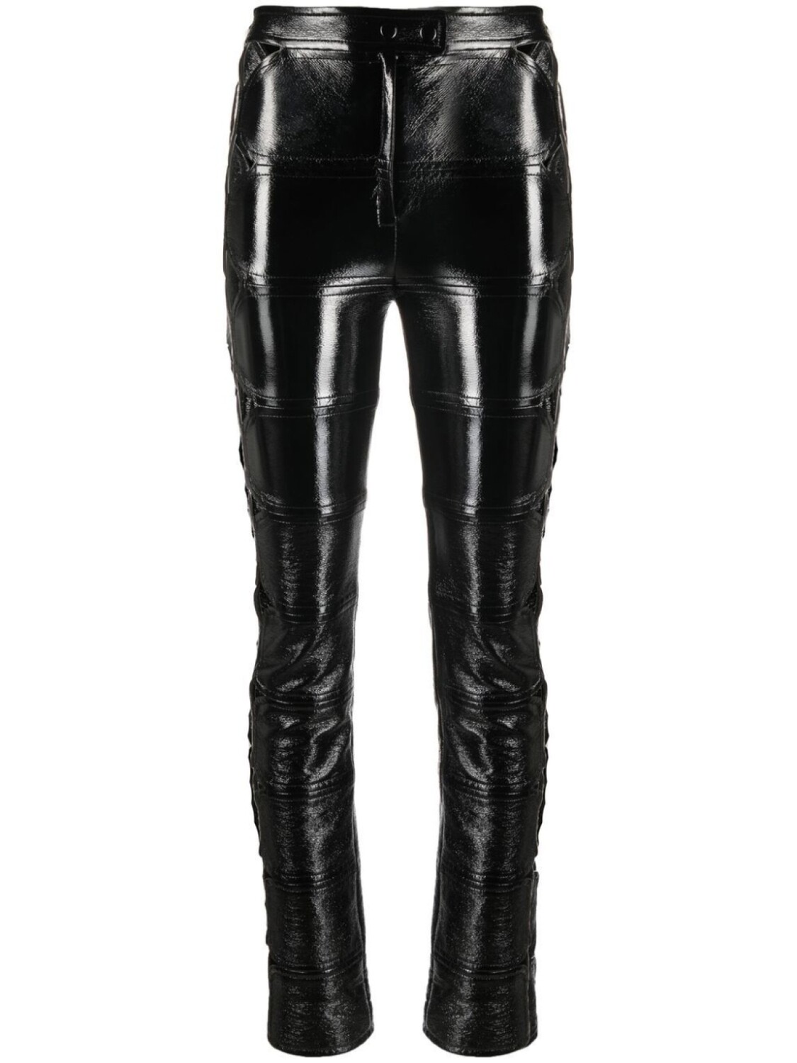 

Декорированные брюки Courrèges, черный