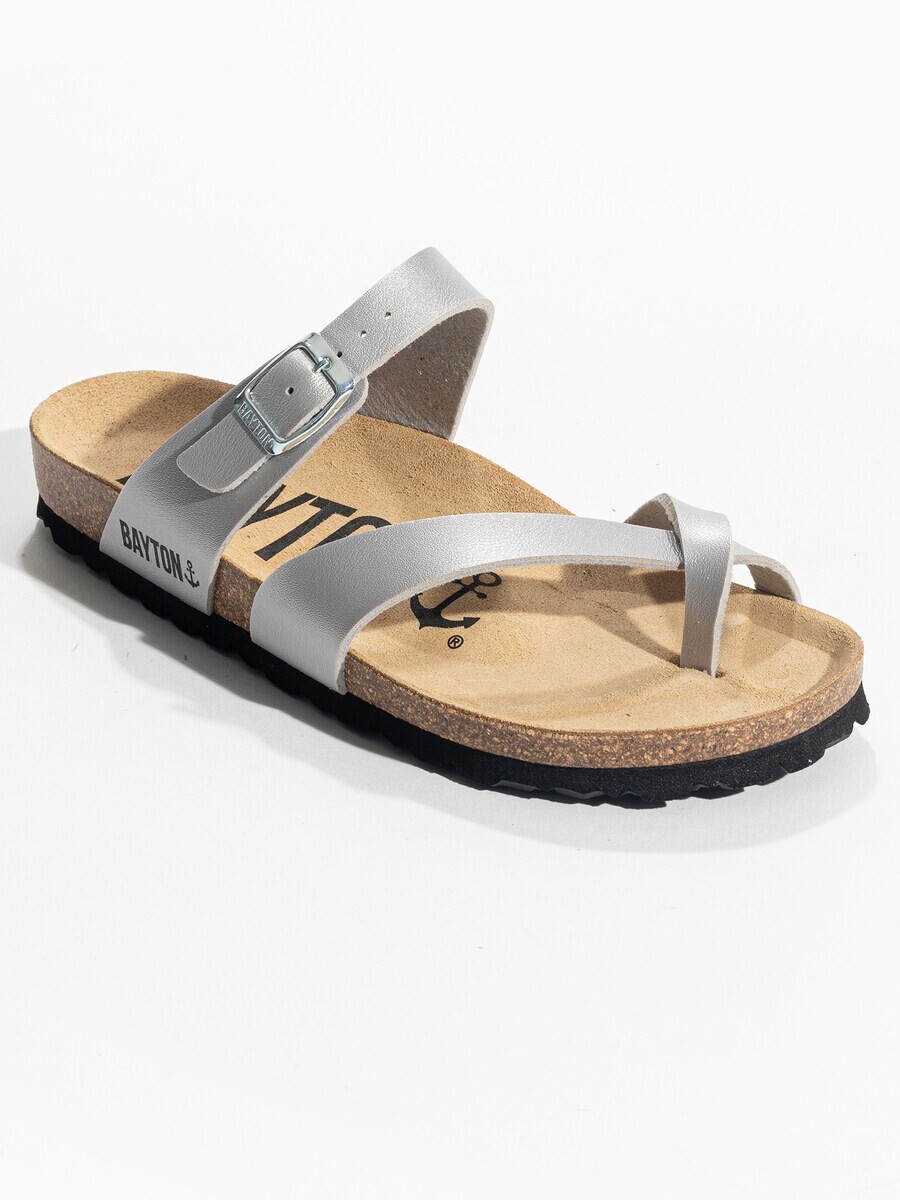 Сандалии с т-образным ремешком Bayton T-Bar Sandals Diane, серебряный — фото 2