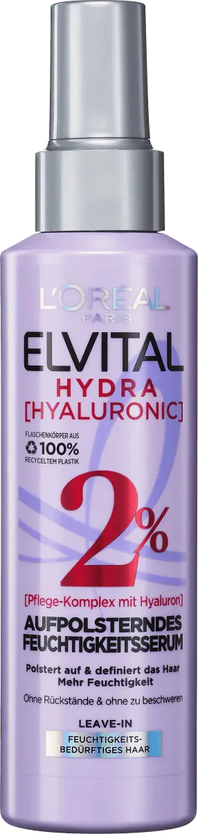 

Hydra [Гиалуроновая] процедура для волос увлажняющая сыворотка для придания объема 150 мл L'Oreal