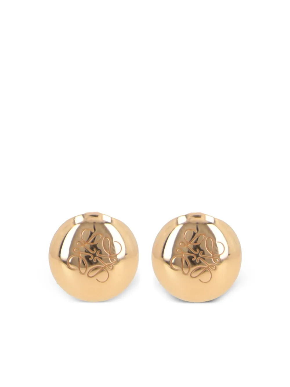 

Серьги с логотипом Anagram LOEWE, золотой