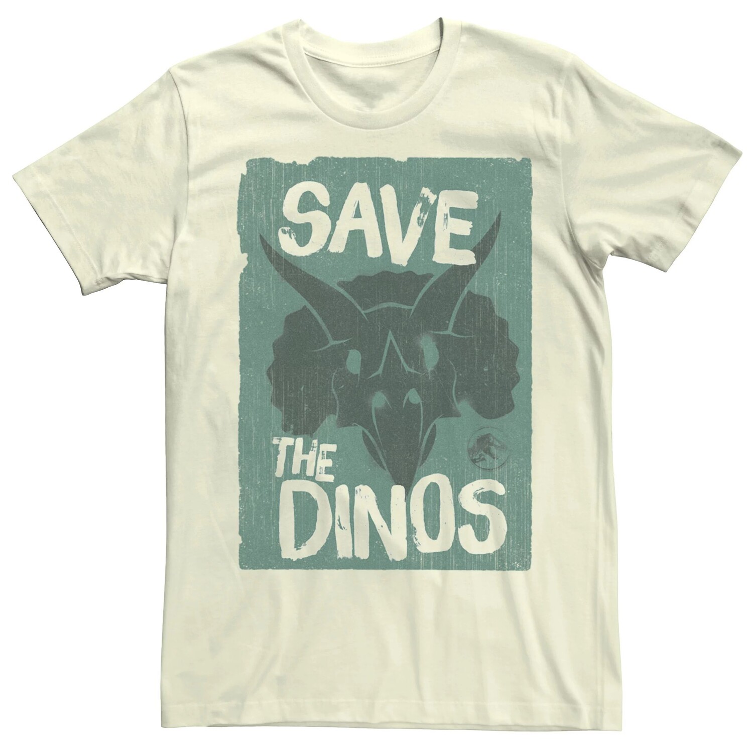 

Мужская футболка Jurassic World Fallen Kingdom Save the Dinos Licensed Character