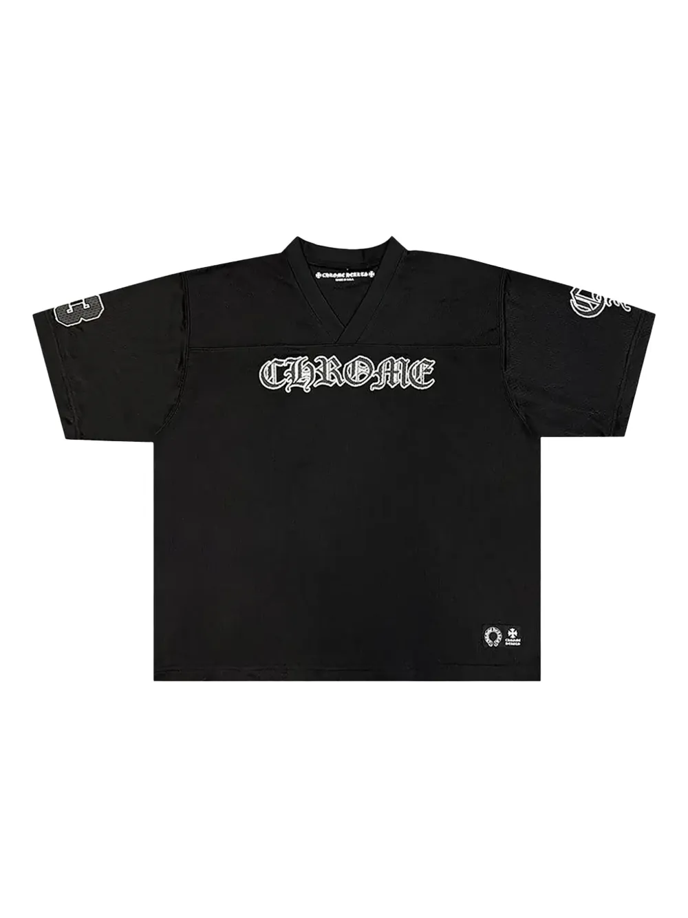 

Футболка с логотипом Chrome Hearts, черный