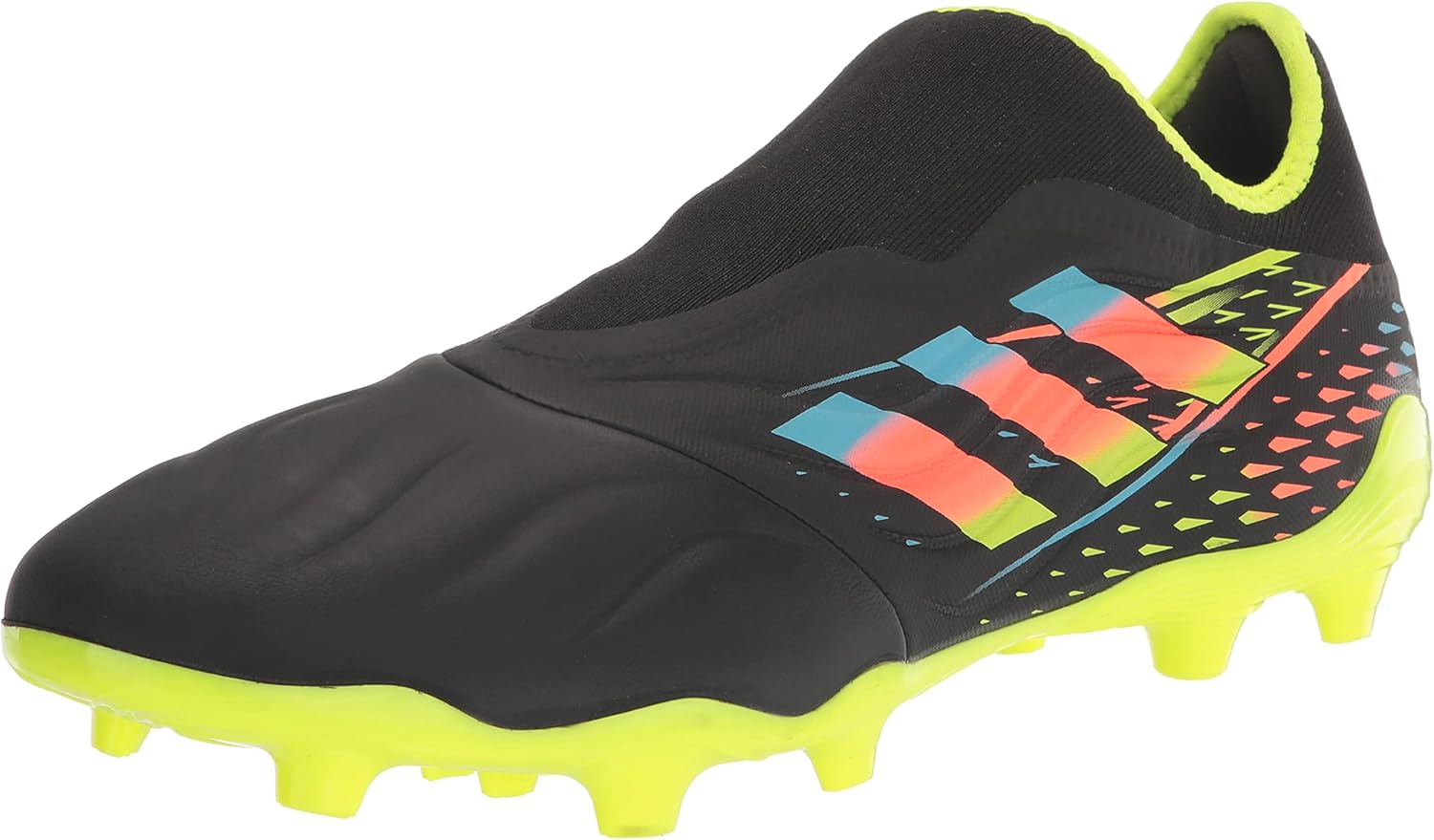 

Мужские футбольные бутсы adidas Copa Sense.3 без шнурков для твердого грунта, черный/желтый