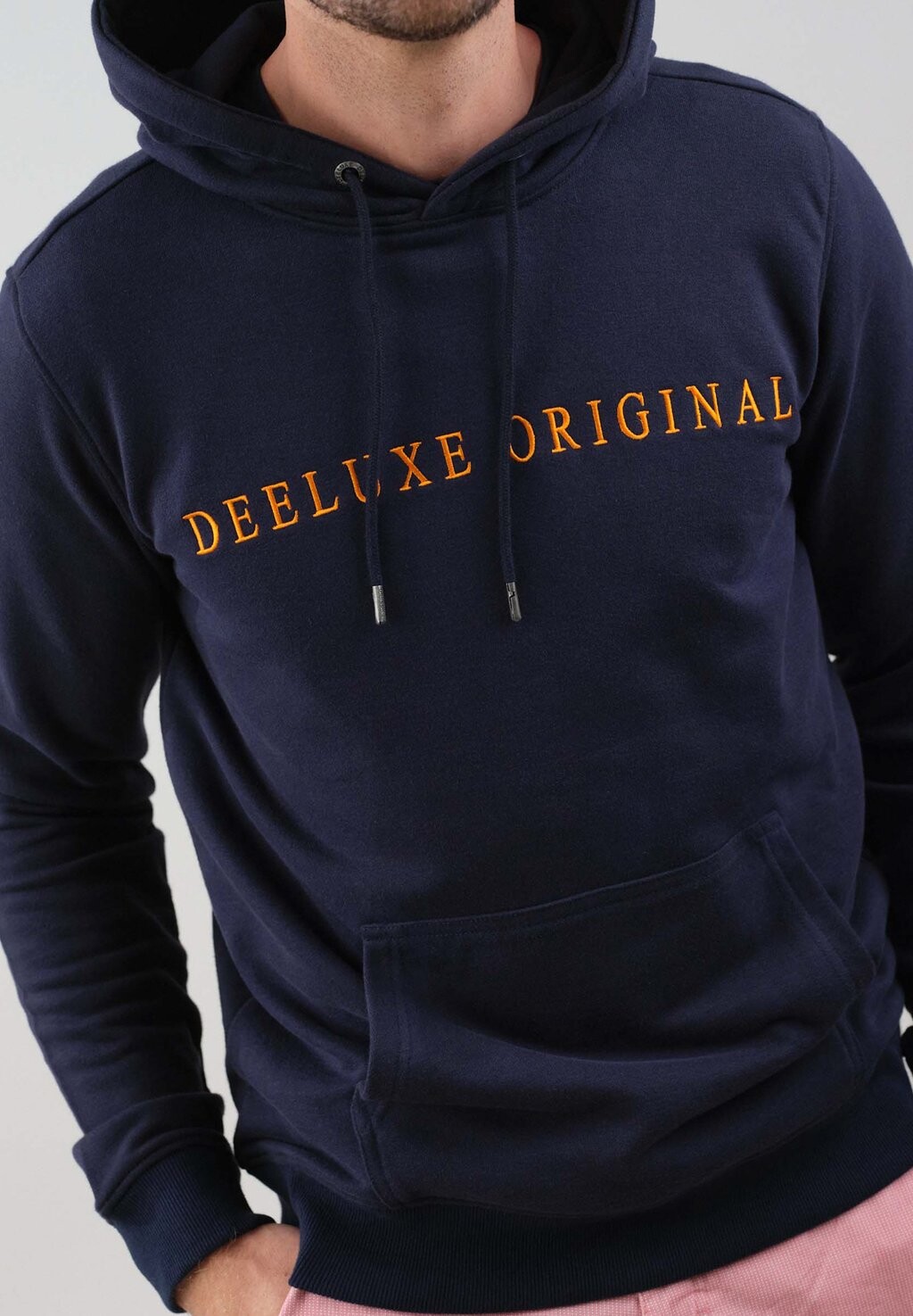 

Толстовка с капюшоном BENCO Deeluxe Original, сине-черный деним