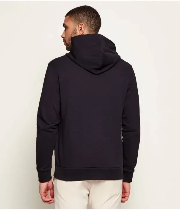 Обвисшая толстовка regular fit Boss Green, черный — фото 3