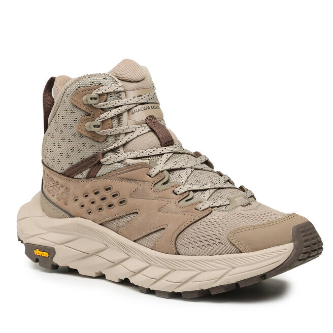 

Трекинговые ботинки Hoka AnacapaBreeze Mid, коричневый