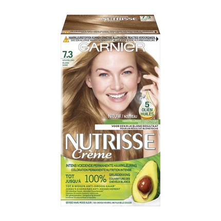 

Nutrisse Creme 7.3/73 Медовый блонд краска для волос Garnier