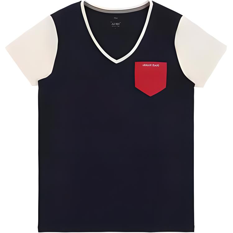 

ARMANI JEANS Футболка мужская темно-синяя