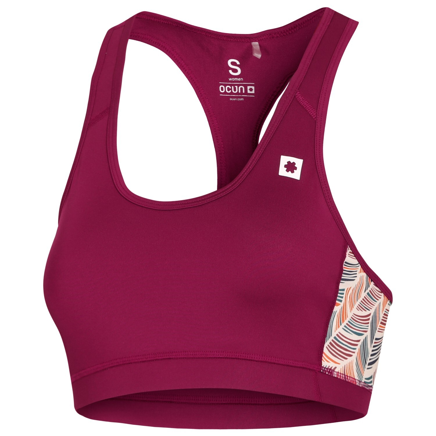 

Спортивный бюстгальтер Ocun Women's Misty Bra, цвет Wine Rhododendron