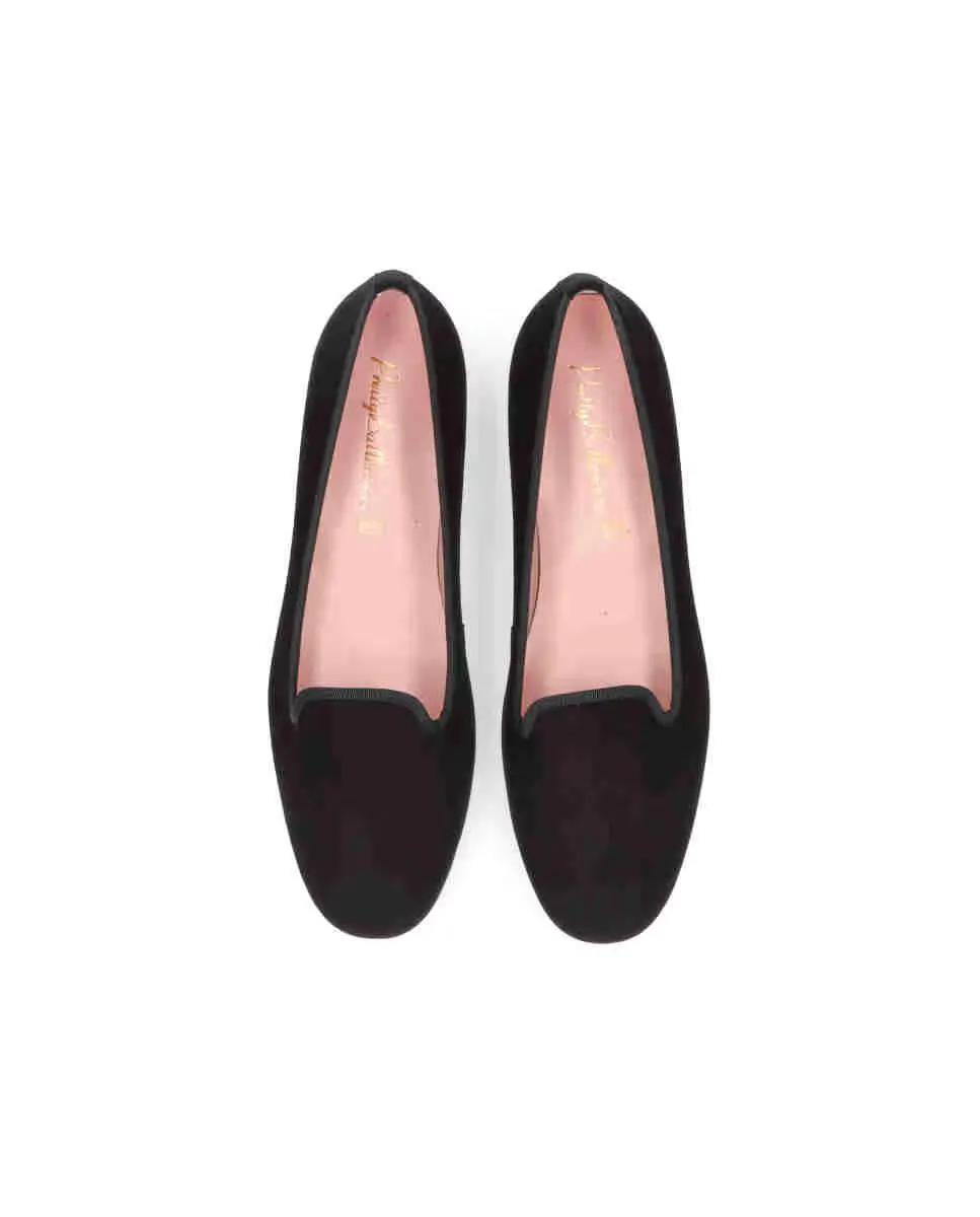 Женские тапочки из черной замши Pretty Ballerinas, черный — фото 3
