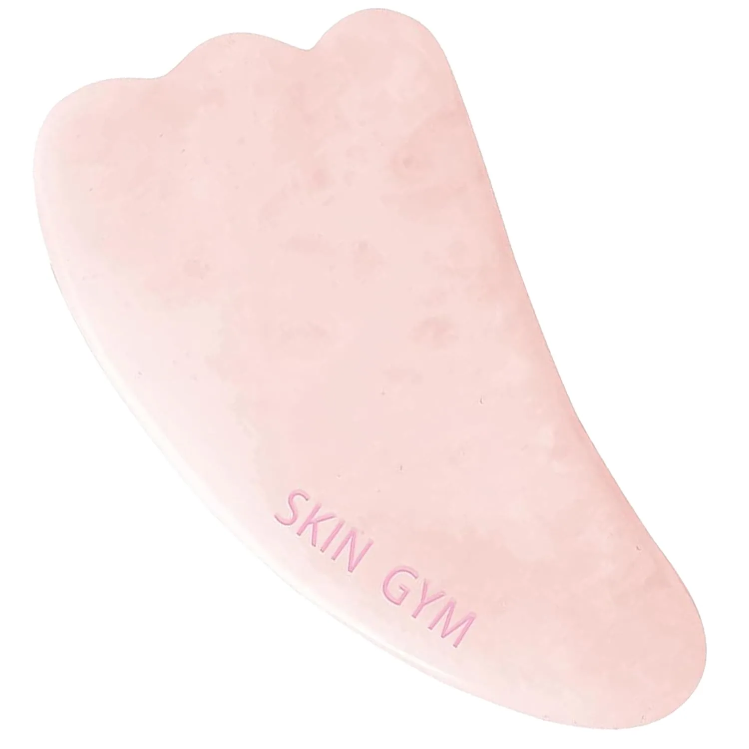 Инструмент Skin Gym из розового кварца для массажа лица, контурирования и моделирования. 1 штука, Rose Quartz