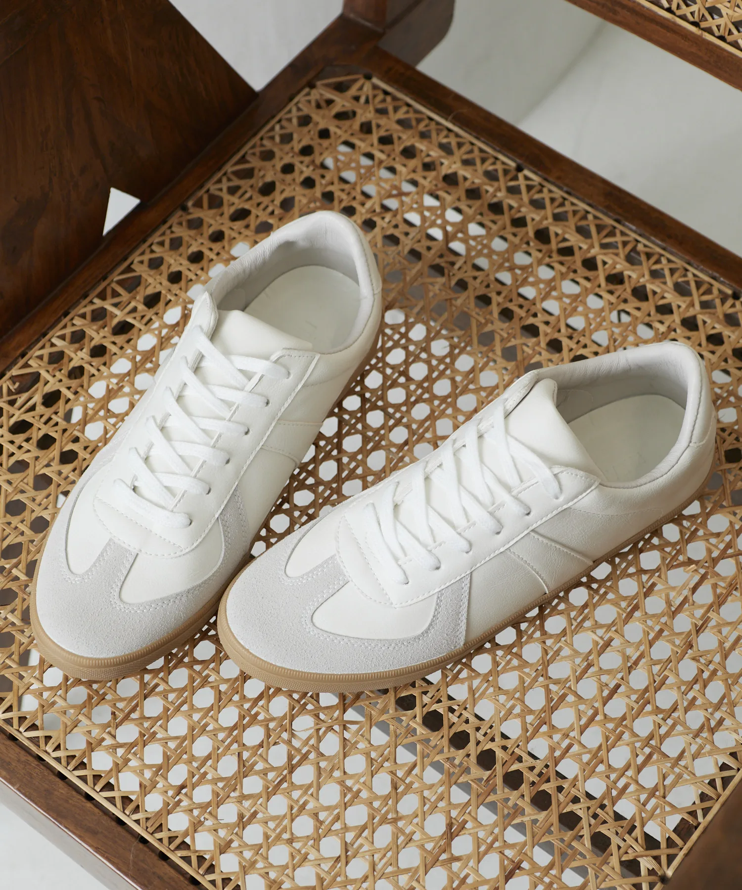 Унисекс кроссовки FREAK'S STORE MILITARY TRAINER белые — фото 3
