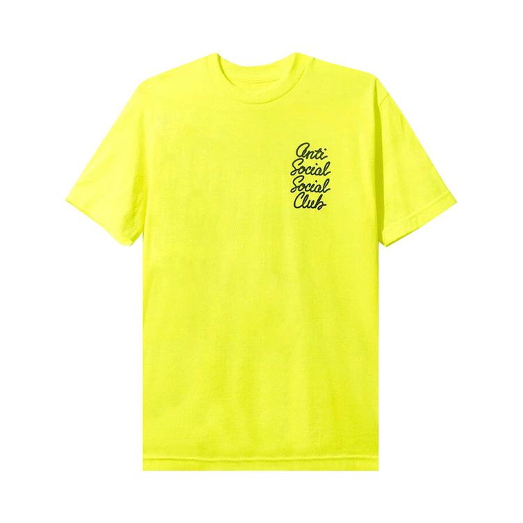

Футболка Anti Social Social Club Options Tee, Neon Yellow