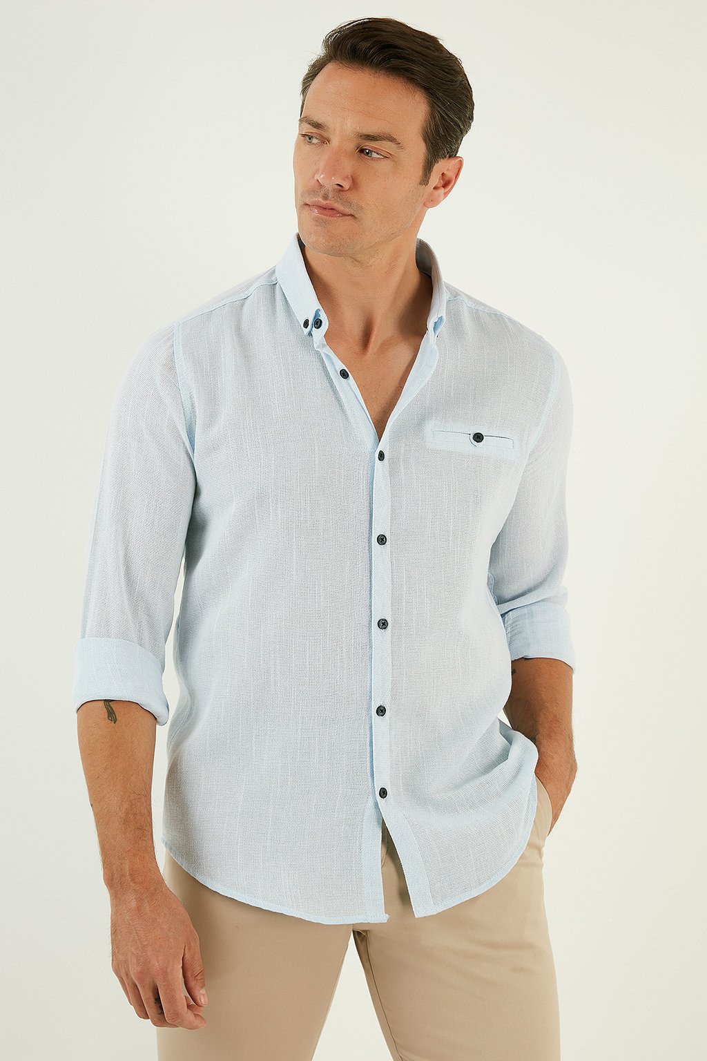 

Рубашка SLIM FIT Buratti, синий
