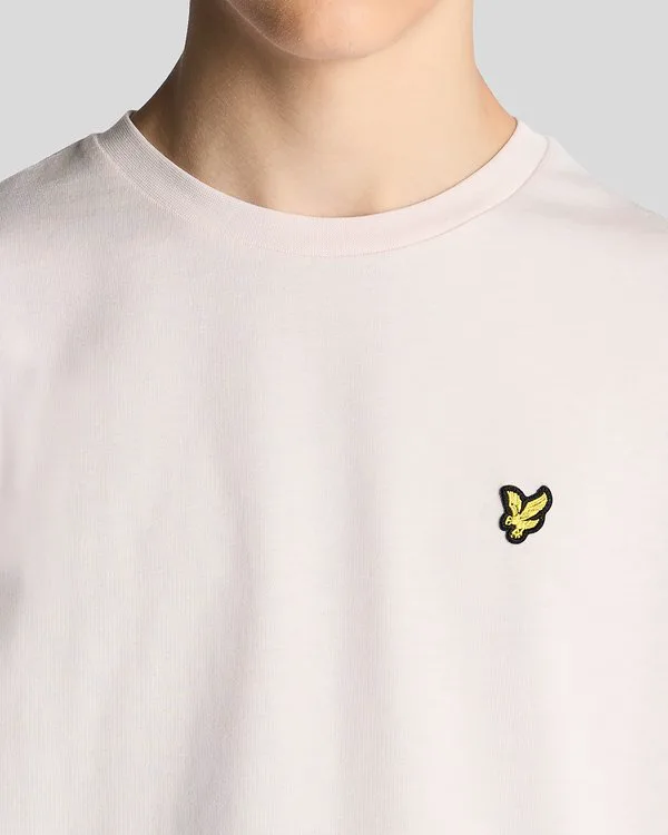 Базовая футболка унисекс Lyle & Scott, Light Pink — фото 4