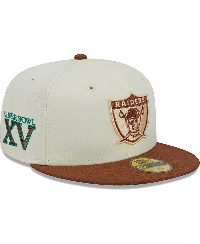 

Мужская кремовая, выжженная оранжевая шапка Las Vegas Raiders City Icon 59FIFTY New Era