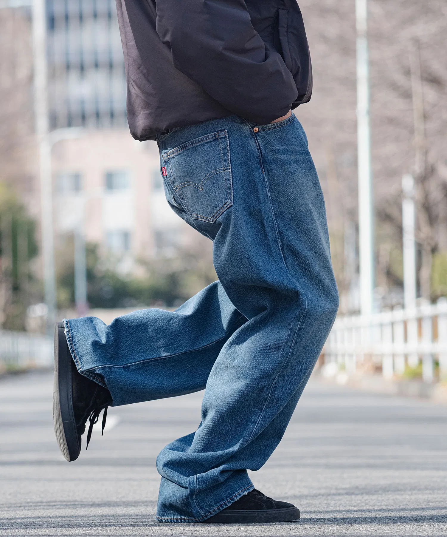 Джинсы Levi's BAGGY Barrel — фото 3