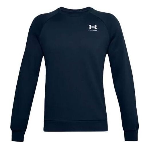 

Толстовка rival fleece crew 'navy' Under Armour, синий