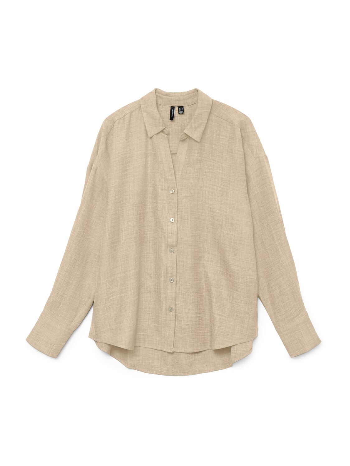 

Vero Moda Curve Рубашка 'VMCMELANEY QUEENY' в крапчатом бежевом цвете