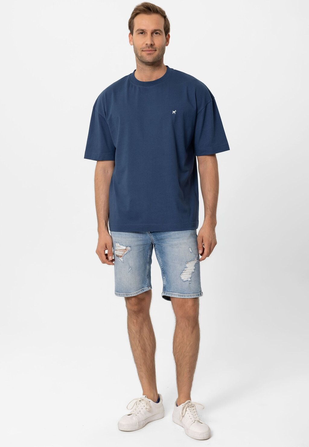 

Базовая футболка OVERSIZE Williot, синий