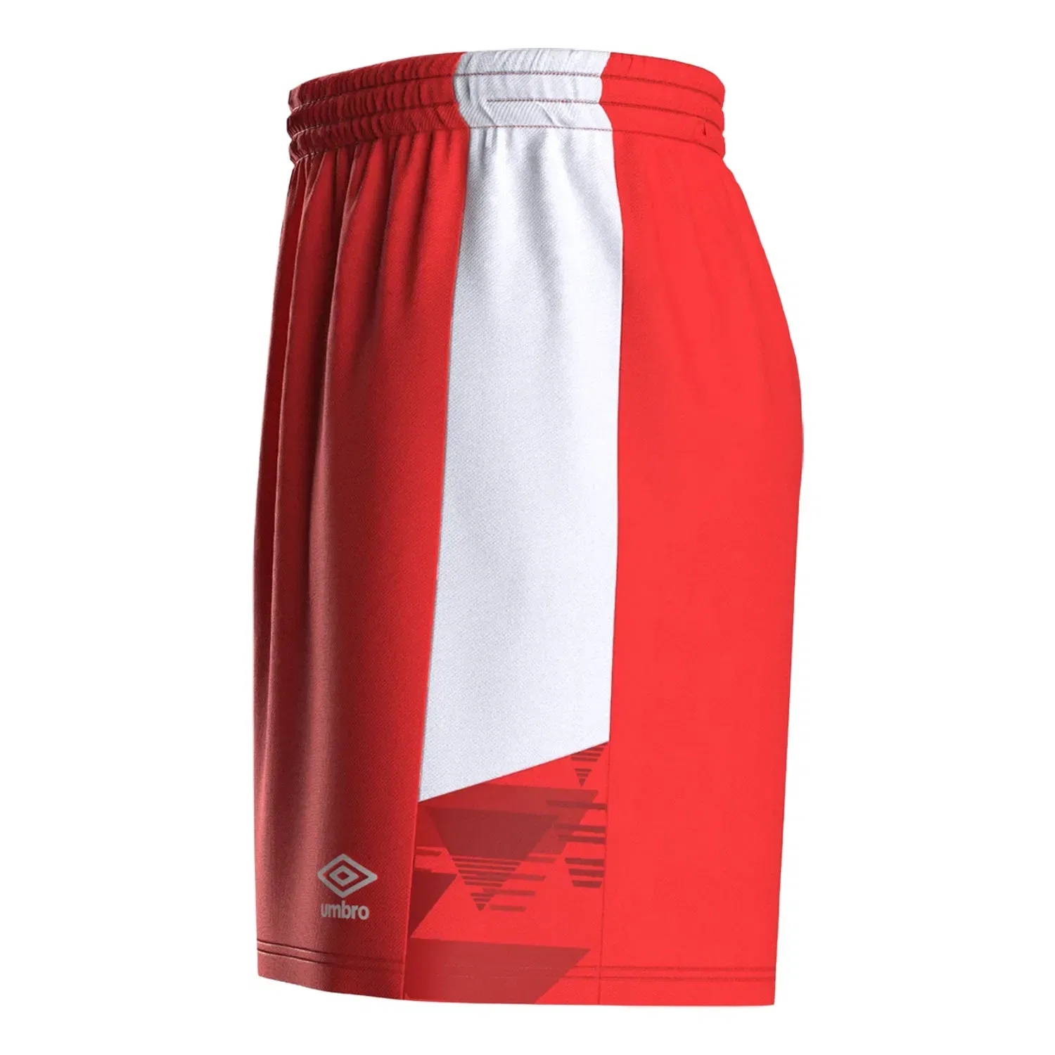 Шорты с графическим принтом Umbro, бордовый — фото 3