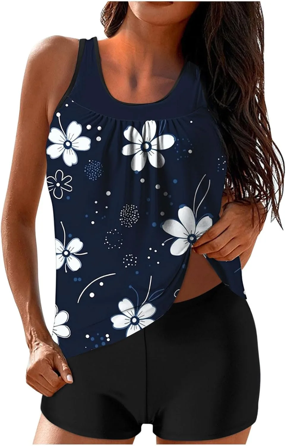 

Купальник для женщин Tankini с эффектом коррекции фигуры Furundly